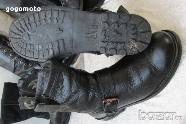 bili bi® original,N- 39, унисекс мото боти,байк боти, 100% естествена кожа,GOGOMOTO.BAZAR.BG®, снимка 14 - Дамски боти - 16891279