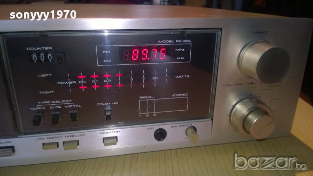 pioneer rx-30l-stereo cassette receiver-made in japan, снимка 14 - Ресийвъри, усилватели, смесителни пултове - 9040357