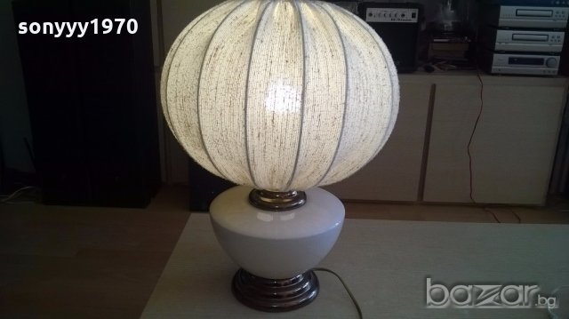 огромен немски лампион-мрамор/керамика/метал-внос швеицария, снимка 9 - Антикварни и старинни предмети - 19687644