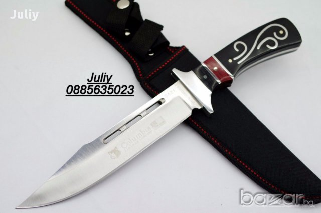 Ловен нож с фиксирано острие COLUMBIA SA21, снимка 2 - Ножове - 10280054