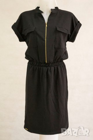 Черна рокля с къс ръкав марка Lemoniade - S, снимка 5 - Рокли - 22516762