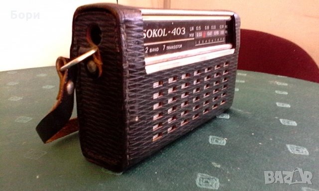 Транзистор SOKOL-403 , снимка 4 - Радиокасетофони, транзистори - 22320061