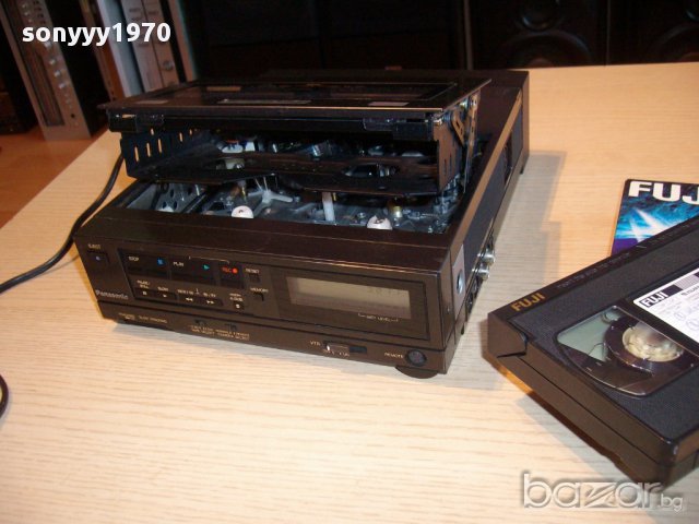 panasonic nv-180 portable cassette recorder-vhs-внос швеицария, снимка 11 - Плейъри, домашно кино, прожектори - 12095695