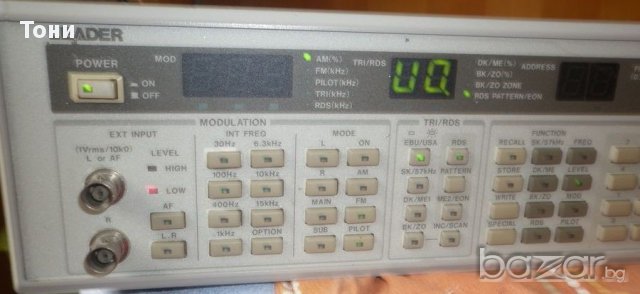 Leader 3217 RDS Standard Signal Generator 3217 B&H Photo Video, снимка 2 - Ресийвъри, усилватели, смесителни пултове - 10452561
