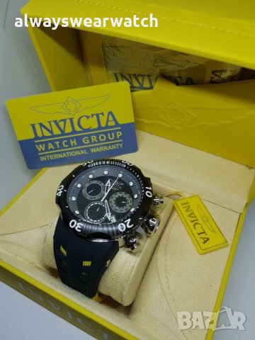 Invicta Venom - Yellow | Инвикта Веном - жълта каишка / чисто нов часовник / 100% оригинален, снимка 2 - Мъжки - 22827405