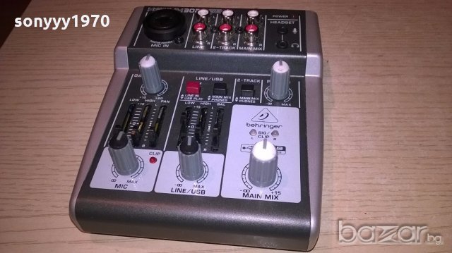 behringer-xenyx 302 usb-внос швеицария, снимка 17 - Ресийвъри, усилватели, смесителни пултове - 19573939