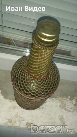 Плетено шише, снимка 2 - Други ценни предмети - 19013659