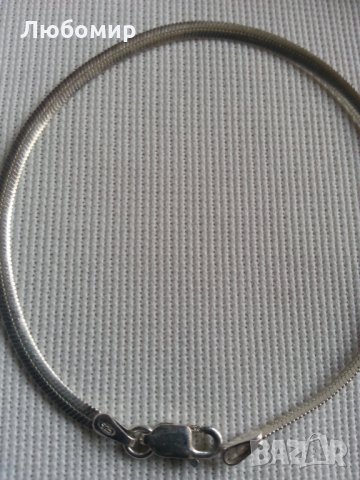 Сребърен дамски пръстен, гривна, синджирче с кристално сърце със сребърен обков, снимка 13 - Пръстени - 17658940