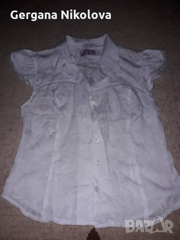 Дамска риза с къс ръкав и дълъг ръкав, снимка 1 - Ризи - 22391525