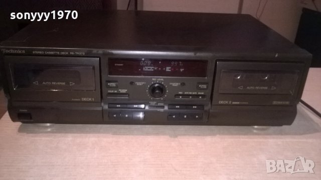 Technics rs-tr373 stereo deck-made in japan-внос швеицария, снимка 10 - Декове - 22673228