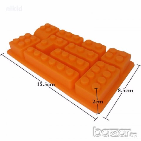 3 ВИД Лего блок конструктор с ъгъл и извивка силиконов молд за фондан украса торта декорация шоколад