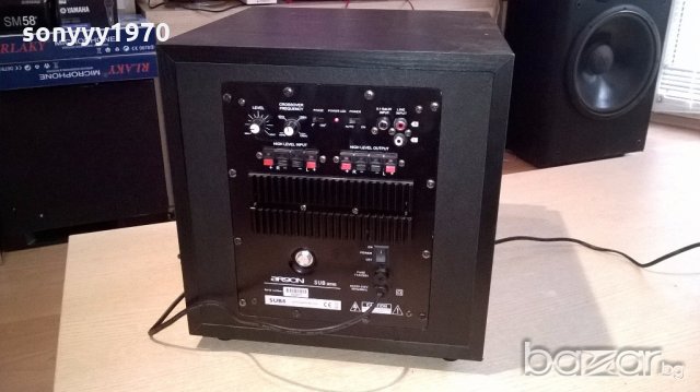 argon sub series-32х32х30см-активен буфер-внос швеицария, снимка 8 - Тонколони - 19774100