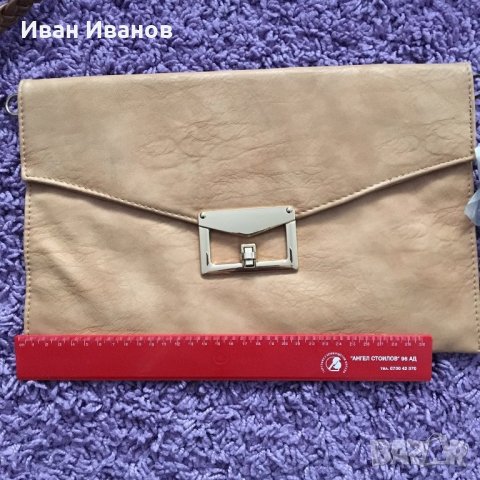 Дамска чанта тип плик, снимка 1 - Чанти - 23912090