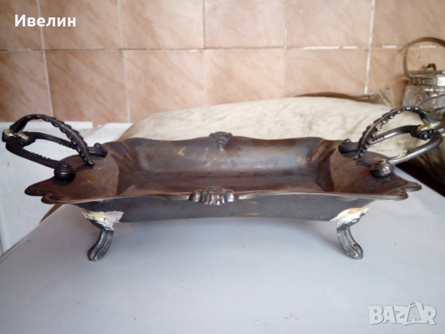 метална купа,фруктиера, снимка 2 - Антикварни и старинни предмети - 22826937