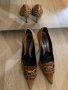 CASADEI - златисти обувки, снимка 1 - Дамски елегантни обувки - 25457267