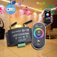 RGB WiFi безжичен контролер LED Controller, снимка 2 - Друга електроника - 20605682