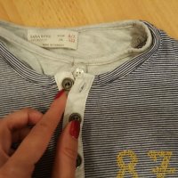 Zara + LC&Co две страхотни блузи, 6-7 год, снимка 7 - Детски Блузи и туники - 22313042