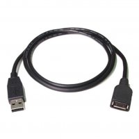 Нов кабел USB M на USB F 1.5метра - удължител, снимка 1 - Кабели и адаптери - 22402395