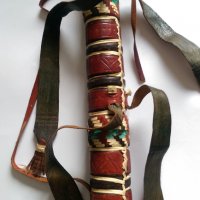 Африкански колчан за стрели, снимка 2 - Антикварни и старинни предмети - 23901175