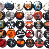 Значки на Metallica, снимка 1 - Други ценни предмети - 24868127