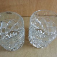  кристални чаши, снимка 3 - Антикварни и старинни предмети - 24174075