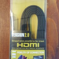 HDMI кабел 2м. , снимка 1 - Кабели и адаптери - 23904169