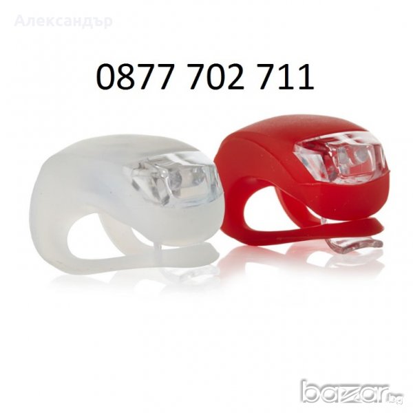 Промо! Фар или стоп други светлини (с батерии) за колело велосипед fар, снимка 1