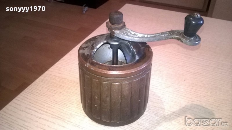 АНТИКА-Стара руска мелница-метална-15х10см, снимка 1