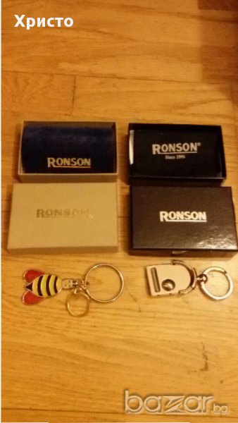 ключодържател метален РОНСЪН и КОЛИБРИ Англия , снимка 1