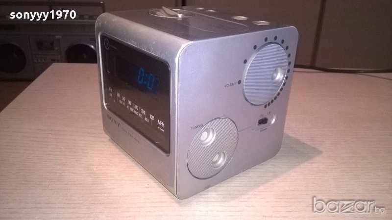 sony icf-c11l digicube-clock radio-внос швеицария, снимка 1