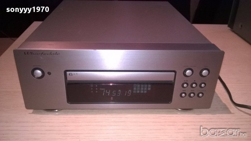 wharfedale s-990 cd pleyer 6+1 disc-uk-внос швеицария, снимка 1