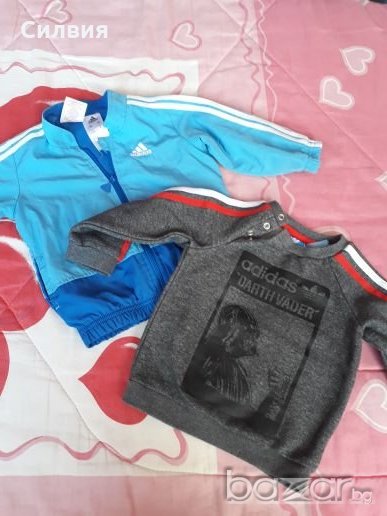 Две горнища на анцунг адидас,размер 80, снимка 1