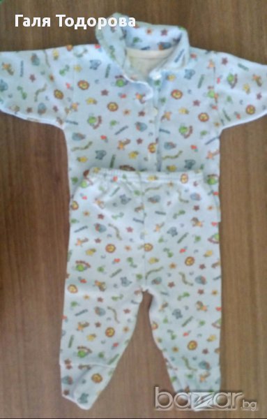 Бебешки пижамки 0-3 и 3-6месеца, снимка 1