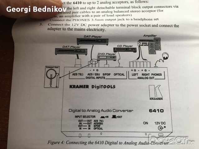 kramer 6420 analog to digital audio converter, снимка 3 - Други - 12624058