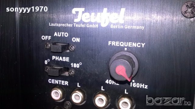 teufel-subwoofer 500watts-berlin germany-внос швеицария, снимка 10 - Ресийвъри, усилватели, смесителни пултове - 12661872