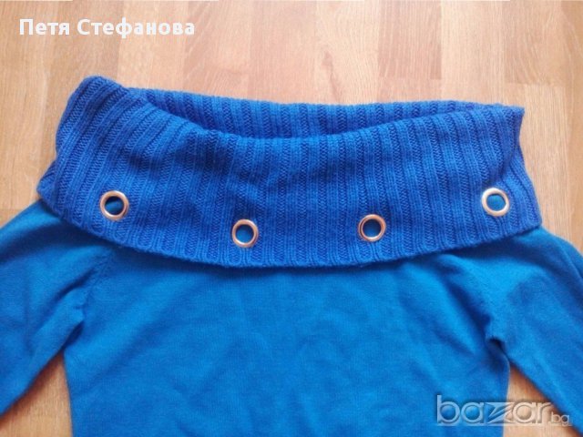 Пуловер с голи рамене, снимка 3 - Блузи с дълъг ръкав и пуловери - 16065991