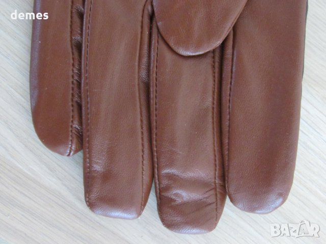 Кожени мъжки ръкавици черно и кафяво,нови, снимка 9 - Други - 23131028