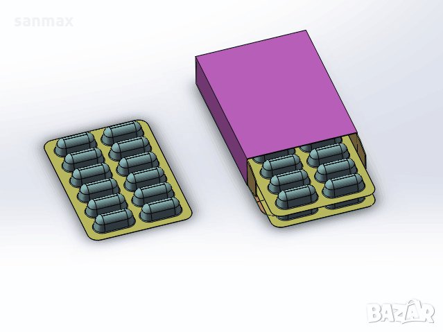 Автоматична блистер пакетираща машина, снимка 2 - Други машини и части - 24335097