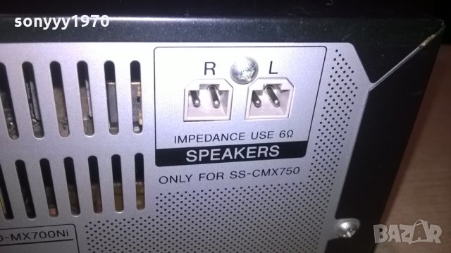 sony hcd-mx700ni-cd/usb/lan/tuner/iphone/amplifier-внос швеция, снимка 14 - Ресийвъри, усилватели, смесителни пултове - 25592986