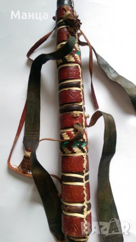 Африкански колчан за стрели, снимка 2 - Антикварни и старинни предмети - 23901175