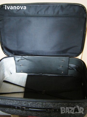 Голям италиански куфар – Ренцо Мети в сиво, снимка 8 - Други стоки за дома - 21940176