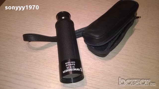 оптика Bresser 12x35 марков монокъл-14/28см-внос швеицария, снимка 10 - Ножове - 15737375
