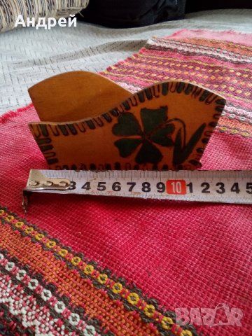 Стар салфетник #2, снимка 5 - Антикварни и старинни предмети - 23100909