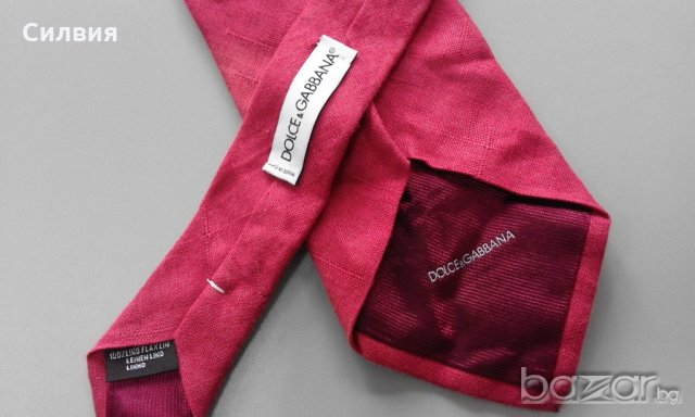 *Dolce & Gabbana*-вратовръзка от лен, снимка 1 - Други - 19842499
