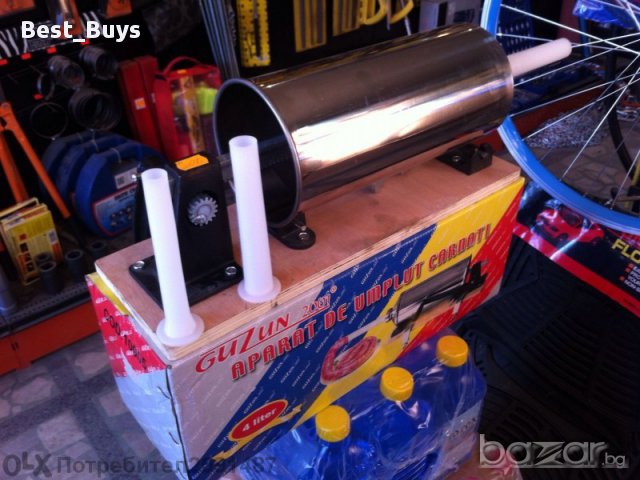 Пълначка за кайма 4л Пълначка от неръждаема стомана с емайлирани страници, снимка 5 - Друго търговско оборудване - 10000874