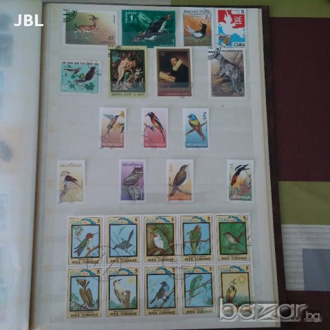 Класьор с пощенски марки филателия 414 броя 16 страници за колекционери , снимка 9 - Филателия - 15131978