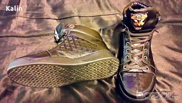 Обувки кожени Philipp Plein 41