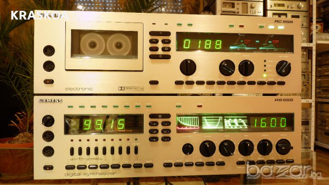 SIEMENS RS 555 & RC 555, снимка 3 - Ресийвъри, усилватели, смесителни пултове - 17104602