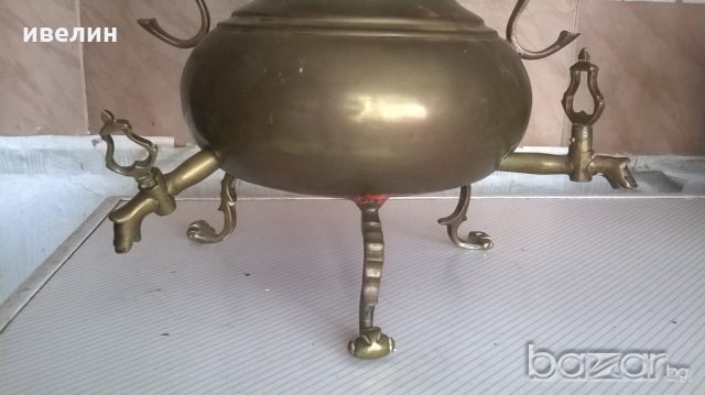 антикварен месингов съд за декорация, снимка 2 - Антикварни и старинни предмети - 18530956