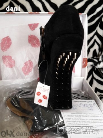 екстравагантни обувки, снимка 2 - Дамски обувки на ток - 11056741